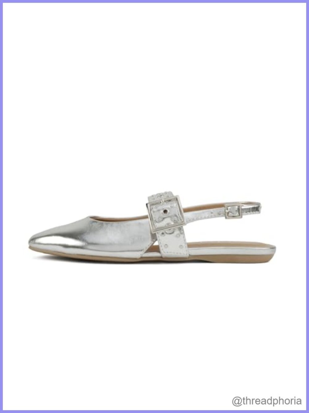 Soda Fruity Round Toe Slingback Mule with Buckle Straps